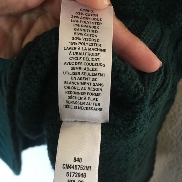 Caslon Teal Cozy Pullover Sweater - Picture 7 of 8